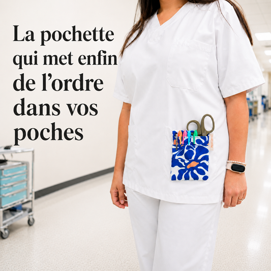 Pochette infirmière Blue Bloom™ MyGreysBox
