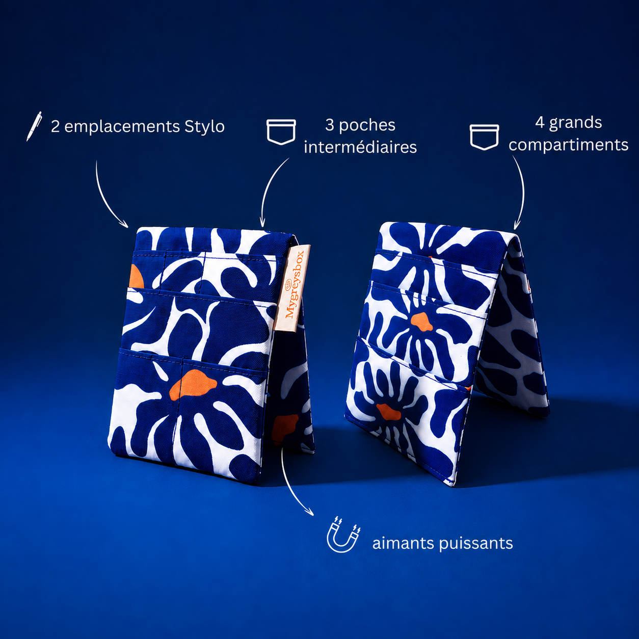 Pochette infirmière Blue Bloom™ MyGreysBox